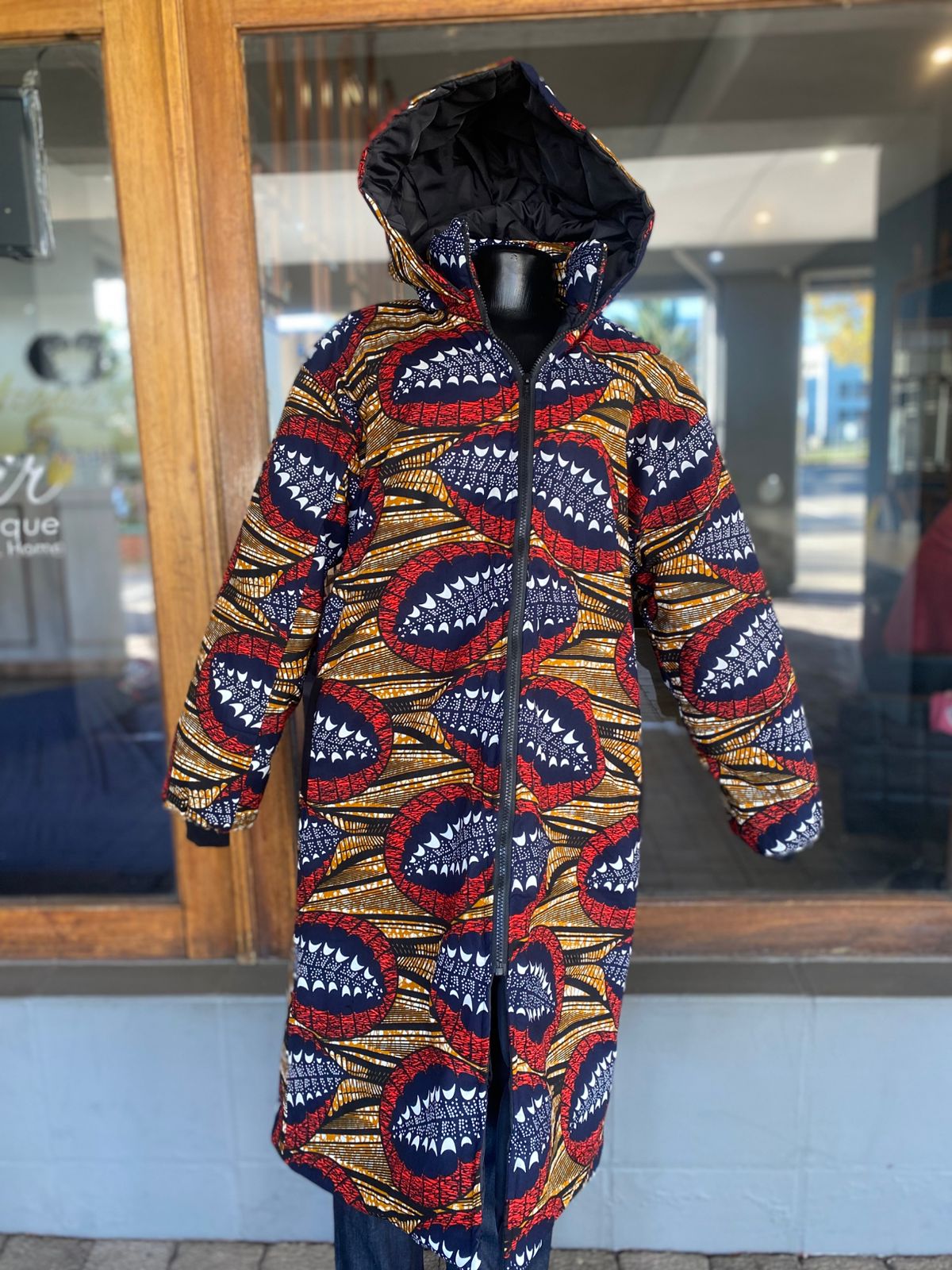 Long Line Hooded Jacket